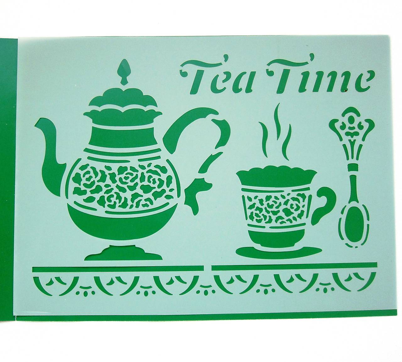 Šablóna č.13- Tea time- Stamperia
