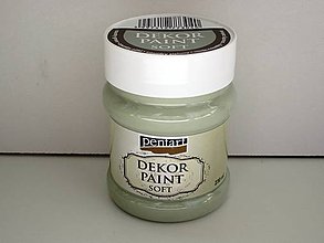 Farby-laky - Dekor Paint Soft- country zelená  230 ml*** - 7151690_