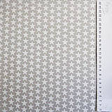 Textil - sivo-biele hviezdy, 100 % bavlna, šírka 160 cm, cena za 0,5 m - 7155630_
