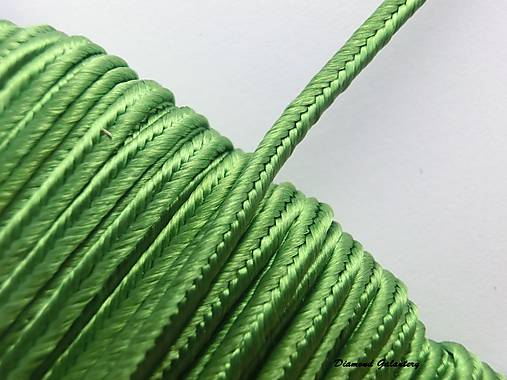 Galantéria - Sutaška 3 mm - olivová - 7165447_