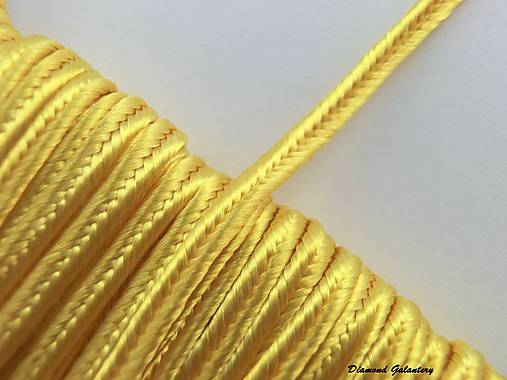 Galantéria - Sutaška 3 mm - zlatožltá - 7166434_