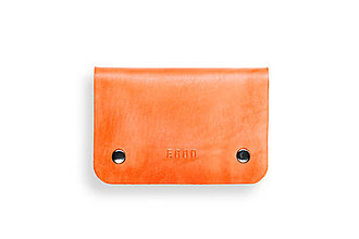 Peňaženky - Eggo peňaženka Smith M oranžová - 7167886_