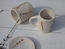  - Keramický hrnček s levanduľou a tanierikom - 7170594_