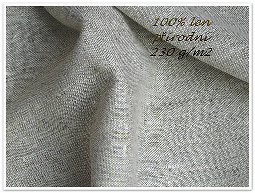 Textil - Cotage Wall  100%len..metráž - 7173527_