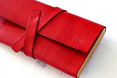 Peňaženky - Dámska peňaženka WALLET (RED) - 7174756_