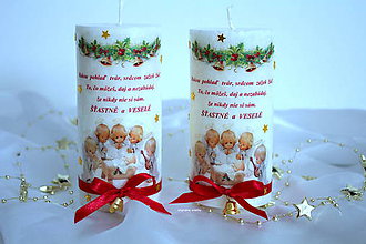 Sviečky - Čaro Vianoc - 7179375_