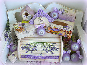 Nádoby - Chlebník Lavender a jeho rodinka :) - 7181986_