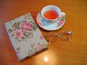  - Ružička - textilný obal na knihu - 7178508_