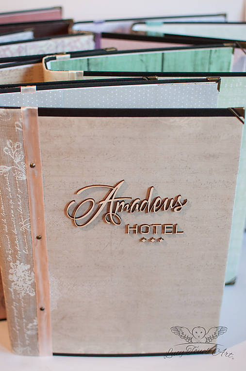 Papiernictvo - Set Karisblokov " Amadeus Hotel" / na zákazku :) - 7185339_