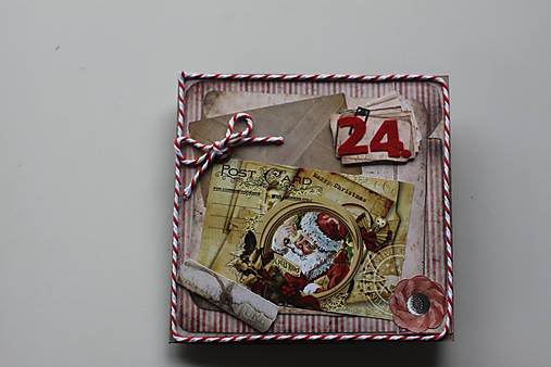  - Vianočná pohľadnica "Santov zoznam" - 7212540_