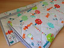 Detský textil - Malé zvieratká na deke - 7210636_