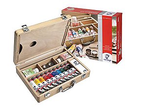Farby-laky - Akrylové farby Van Gogh - základný box 10x40 ml RTL22840513 - 7229104_