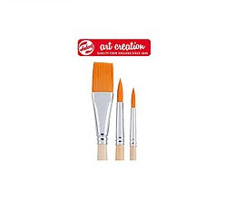 Nástroje - Štetce ArtCreation pre akvarelovú maľbu - 3 dielna sada RTL9099133M - 7229193_