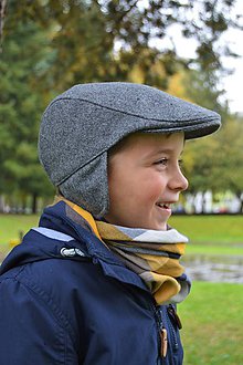 Detské čiapky - Bekovka ušianka - 7239723_