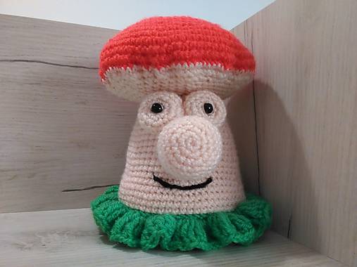 Hračky - hríbik 4 / pink klobúčik/ - 7245303_