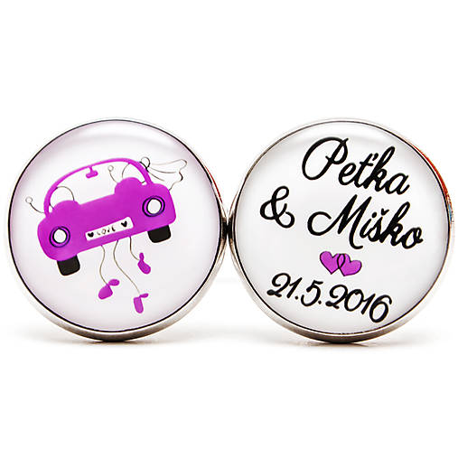 Pánske šperky - Manžetové gombíky 033 - 7247975_