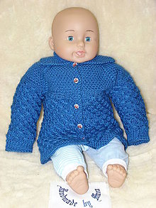 Detské oblečenie - Ručne pletený svetrík - 7254049_