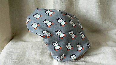 Detské čiapky - Zimná podšitá čiapka - Pingu - 7263070_