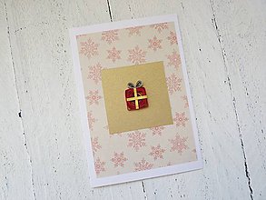 Papiernictvo - vianočná pohľadnica - 7284222_