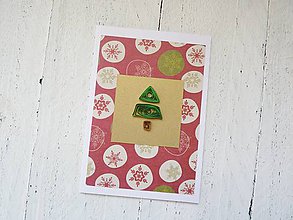 Papiernictvo - vianočná pohľadnica - 7284249_