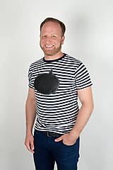 Pánske oblečenie - Pánske tričko -Odkaz vždy čerstvý - alebo tabuľa na tričku - 7289356_