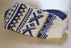 Ponožky, pančuchy, obuv - Nórske merino X ponožky - 7290679_
