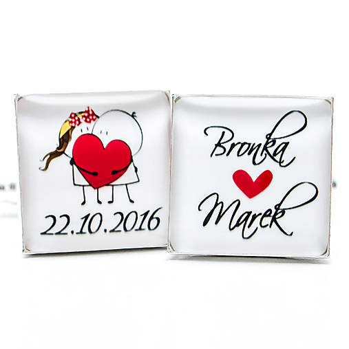 Pánske šperky - Manžetové gombíky podľa vlastných predstáv - 7301214_