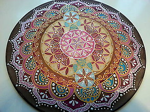 Dekorácie - Mandala Kvet života - 7303531_