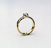 Prstene - Natural diamond bridal ring - 7311112_