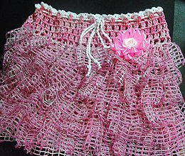 Detské oblečenie - ružová suknička - 7309809_
