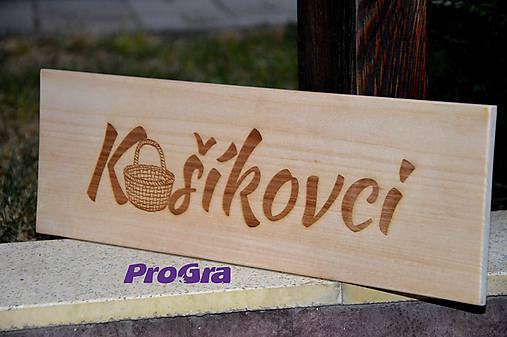 Tabuľky - Tabuľka s gravírovaním na mieru - 7308522_