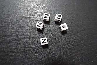 Korálky - Písmenko kocka (Abeceda) (Z) - 7307993_