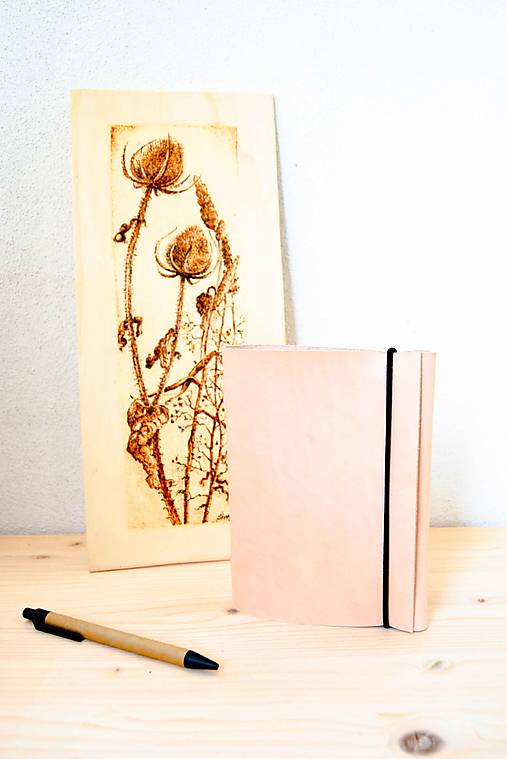 Papiernictvo - My Journal... #4... Leather... Natural... - 7319697_