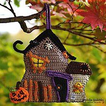 Návody a literatúra - Halloweenský domček - návod na háčkovanie - 7319573_