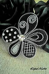 Brošne - Čierny elegán - 7318758_