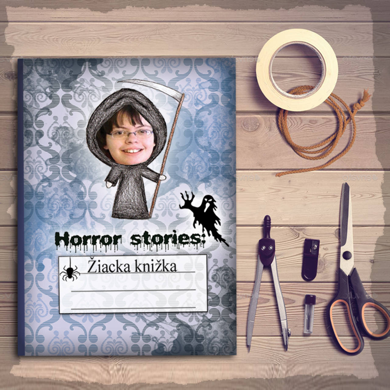 Hororová žiacka knižka trocha ghotic (roztomilá smrť)