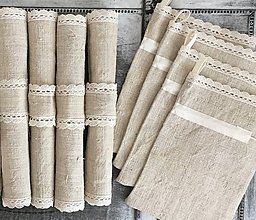 Úžitkový textil - Darčeková súprava NATUR - 7337409_