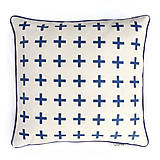 Úžitkový textil - Poťah s krížovým paternom - 7344299_