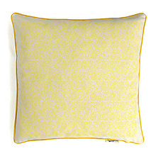 Úžitkový textil - Poťah so žltým paisley paternom - 7344150_