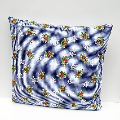 Úžitkový textil - Vianočná Obliečka Modrá - 7348894_
