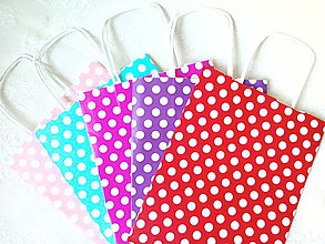 Obalový materiál - Shopping bag (dots) - 7360570_