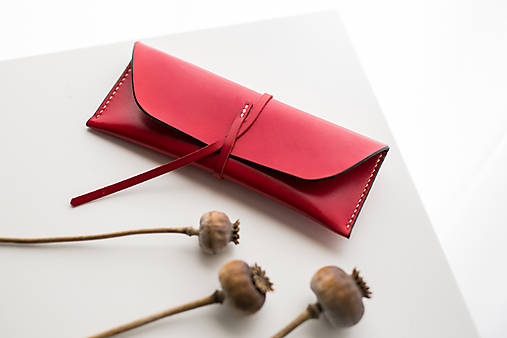 Iné doplnky - Skylark Glasses Case - Red - 7363203_