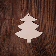 Dekorácie - Vianočný stromček z dreva 1 - 7372067_