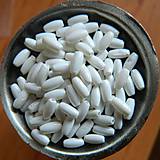 Korálky ryža 5x2 biele