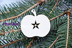 Jabĺčko - vianočná dekorácia