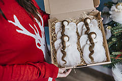 Dekorácie - Anjelik na vianočný stromček - 7413705_