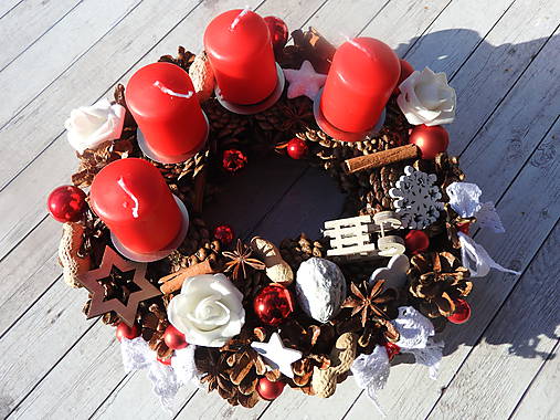  - Adventný venček - 7427033_