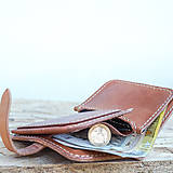 Peňaženky - Celokožená peňaženka "Praktik" - 7426153_