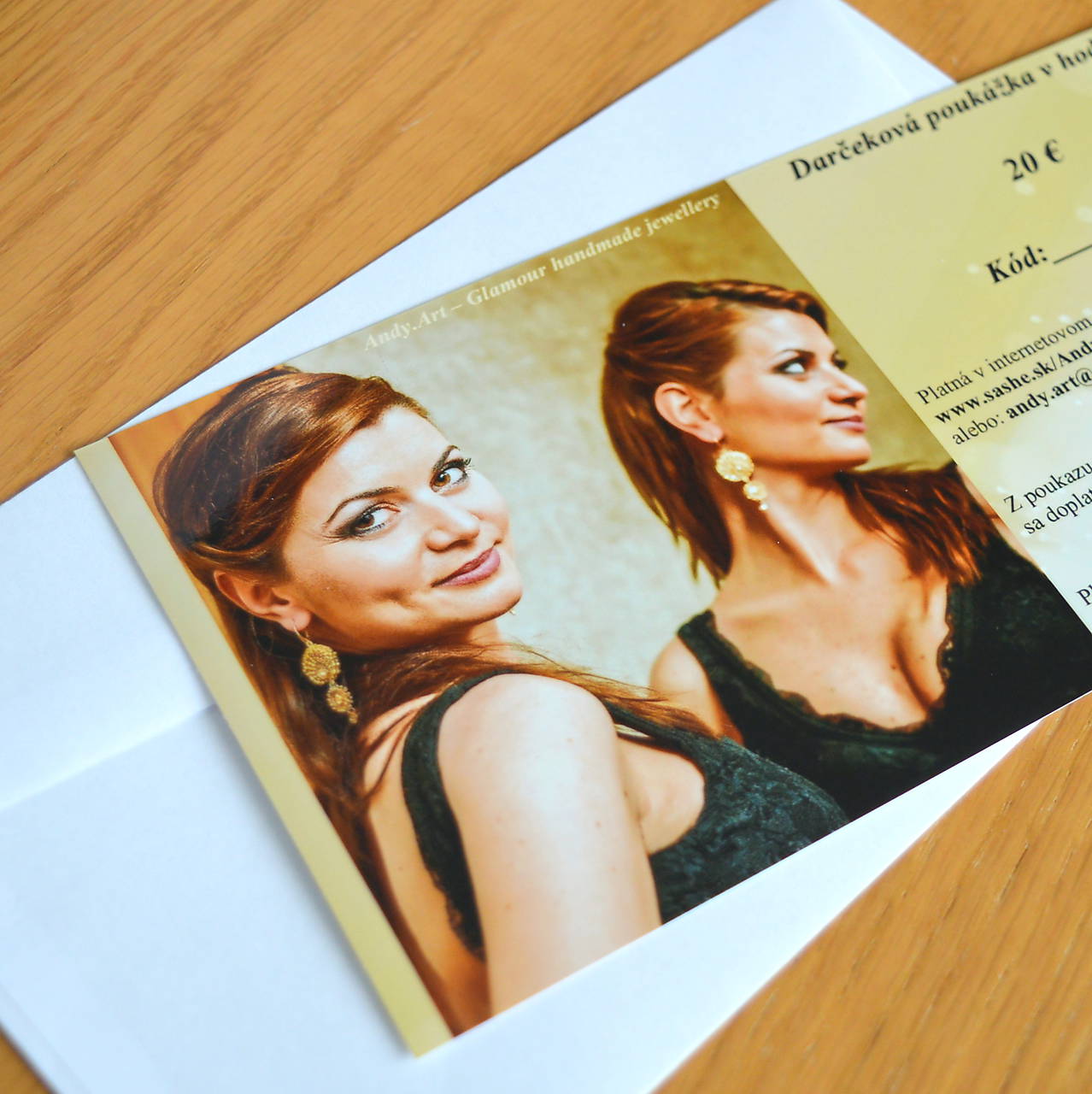 Darčeková poukážka v hodnote 20 €