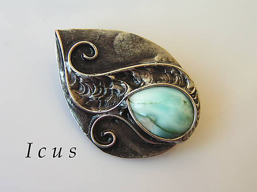 Brošňa Larimar - Citirien